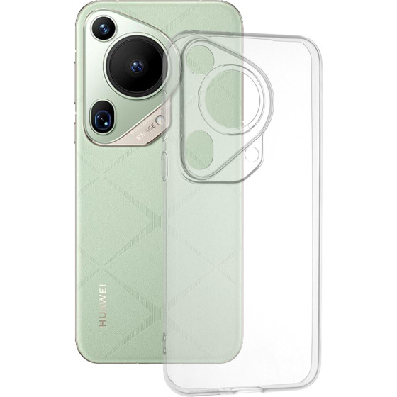 Techsuit - Clear Silicone - Huawei Pura 70 Ultra - Transparent