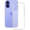 Techsuit - Clear Silicone - iPhone 16 - Transparent