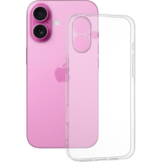Techsuit - Clear Silicone - iPhone 16 Plus - Transparent
