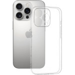 Techsuit - Clear Silicone - iPhone 16 Pro - Transparent