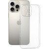 Techsuit - Clear Silicone - iPhone 16 Pro Max - Transparent