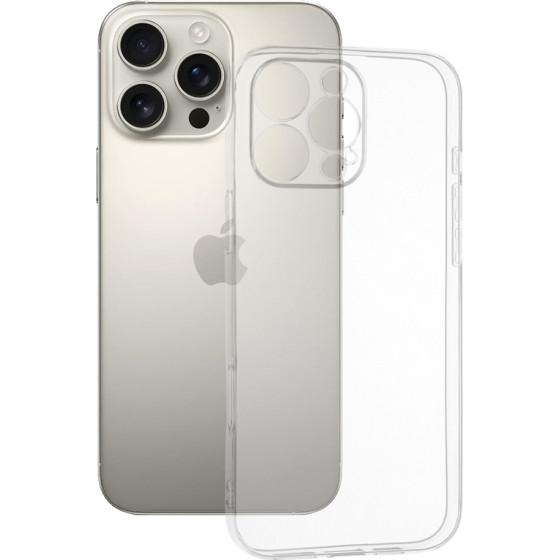 Techsuit - Clear Silicone - iPhone 16 Pro Max - Transparent