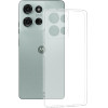 Techsuit - Clear Silicone - Motorola Moto G75 - Transparent