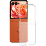 Techsuit - Clear Silicone - Motorola Razr 50 - Transparent