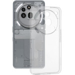 Techsuit - Clear Silicone - Nothing Phone (3a) Pro - Transparent