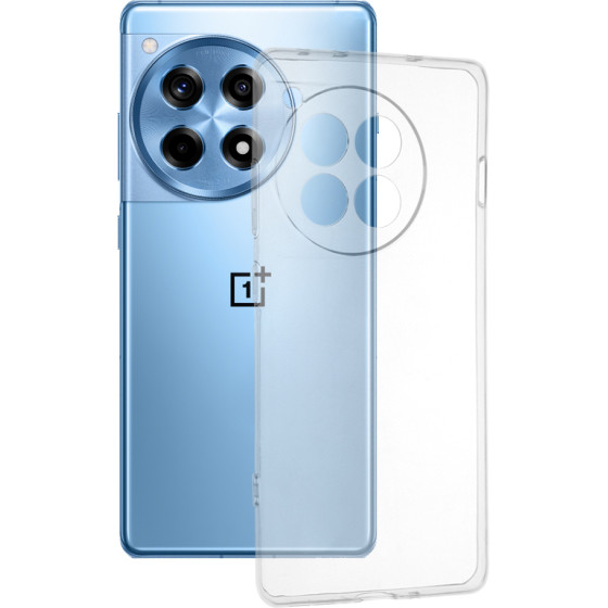 Techsuit - Clear Silicone - OnePlus 12R - Transparent