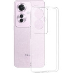 Techsuit - Clear Silicone - Oppo Reno11 F - Transparent