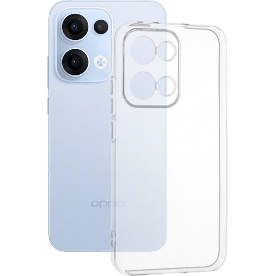 Techsuit - Clear Silicone - Oppo Reno13 - Transparent