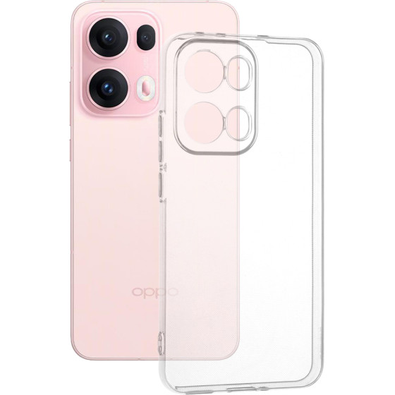 Techsuit - Clear Silicone - Oppo Reno13 Pro - Transparent