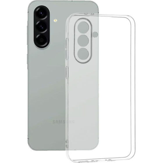 Techsuit - Clear Silicone - Samsung Galaxy A56 5G - Transparent