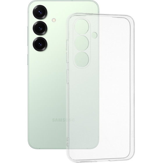 Techsuit - Clear Silicone - Samsung Galaxy S25 Plus - Transparent
