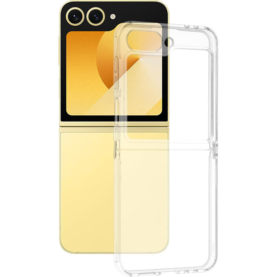 Techsuit - Clear Silicone - Samsung Galaxy Z Flip6 - Transparent