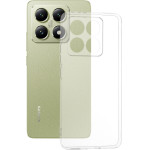 Techsuit - Clear Silicone - Xiaomi 14T - Transparent