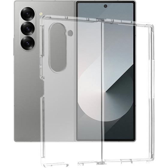 Techsuit - Clear Silicone - Samsung Galaxy Z Fold6 - Transparent