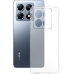 Techsuit - Clear Silicone - Xiaomi 14T Pro - Transparent