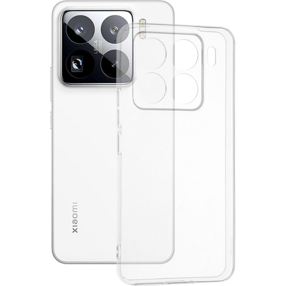 Techsuit - Clear Silicone - Xiaomi 15 Pro - Transparent