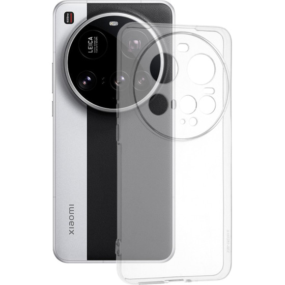 Techsuit - Clear Silicone - Xiaomi 15 Ultra - Transparent