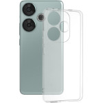 Techsuit - Clear Silicone - Xiaomi Poco F6 - Transparent