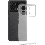 Techsuit - Clear Silicone - Xiaomi Poco F6 Pro - Transparent