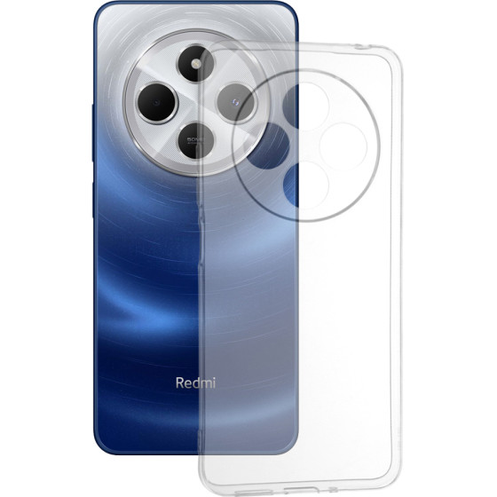 Techsuit - Clear Silicone - Xiaomi Redmi 14C / Poco C75 - Transparent