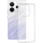 Techsuit - Clear Silicone - Xiaomi Redmi Note 14 4G (163.25 x 76.55 x 8.16mm) - Transparent