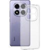 Techsuit - Clear Silicone - Xiaomi Redmi Note 14 Pro 5G / Poco X7 - Transparent