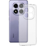 Techsuit - Clear Silicone - Xiaomi Redmi Note 14 Pro 5G / Poco X7 - Transparent