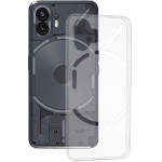 Techsuit - Clear Silicone Special Design - Nothing Phone (2) - Transparent