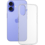 Techsuit - Clear Silicone [Big Lens Hole] - iPhone 16 - Transparent