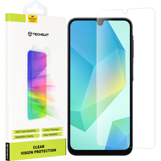 Techsuit - Clear Vision Glass - Samsung Galaxy A16 4G / A16 5G / A17 4G / A17 5G - Transparent