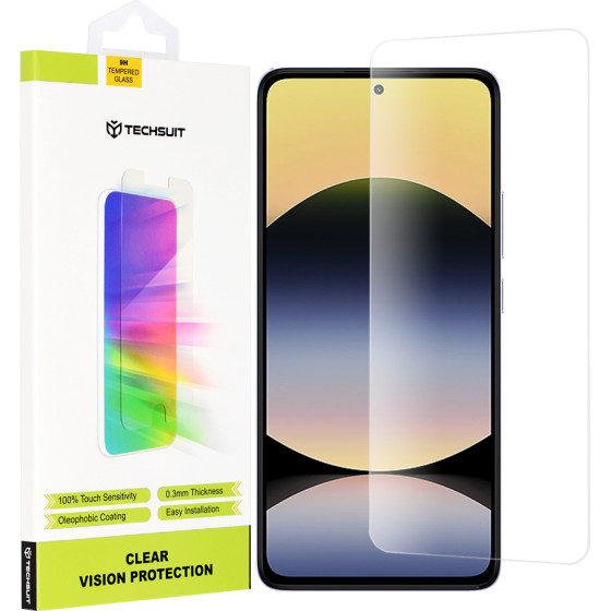 Techsuit - Clear Vision Glass - Xiaomi Redmi Note 14 4G (164,84 x 78,15 x 8,16mm) - Transparent