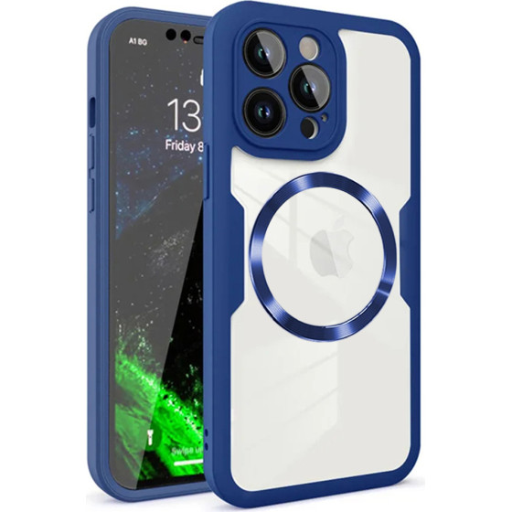 Techsuit - ColorVerse 360 MagSafe Series + Screen Protector - iPhone 12 Pro - Blue