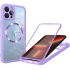 Techsuit - ColorVerse 360 MagSafe Series + Screen Protector - iPhone 13 Pro - Purple