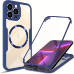 Techsuit - ColorVerse 360 MagSafe Series + Screen Protector - iPhone 13 Pro Max - Blue