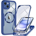 Techsuit - ColorVerse 360 MagSafe Series + Screen Protector - iPhone 14 - Blue