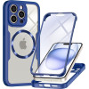 Techsuit - ColorVerse 360 MagSafe Series + Screen Protector - iPhone 14 Pro - Blue