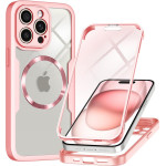 Techsuit - ColorVerse 360 MagSafe Series + Screen Protector - iPhone 14 Pro - Pink