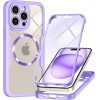 Techsuit - ColorVerse 360 MagSafe Series + Screen Protector - iPhone 14 Pro Max - Purple