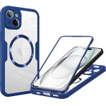 Techsuit - ColorVerse 360 MagSafe Series + Screen Protector - iPhone 15 - Blue