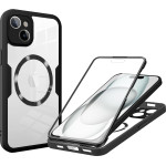 Techsuit - ColorVerse 360 MagSafe Series + Screen Protector - iPhone 15 - Black