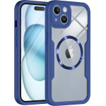 Techsuit - ColorVerse 360 MagSafe Series + Screen Protector - iPhone 15 Plus - Blue