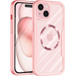 Techsuit - ColorVerse 360 MagSafe Series + Screen Protector - iPhone 15 Plus - Pink