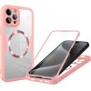 Techsuit - ColorVerse 360 MagSafe Series + Screen Protector - iPhone 15 Pro - Pink