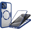 Techsuit - ColorVerse 360 MagSafe Series + Screen Protector - iPhone 15 Pro Max - Blue