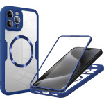 Techsuit - ColorVerse 360 MagSafe Series + Screen Protector - iPhone 15 Pro Max - Blue