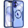 Techsuit - ColorVerse 360 MagSafe Series + Screen Protector - iPhone 16 - Blue