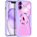 Techsuit - ColorVerse 360 MagSafe Series + Screen Protector - iPhone 16 Plus - Purple