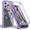 Techsuit - ColorVerse 360 MagSafe Series + Screen Protector - iPhone 16 Pro - Purple