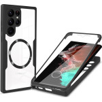 Techsuit - ColorVerse 360 MagSafe Series + Screen Protector - Samsung Galaxy S22 Ultra 5G - Black