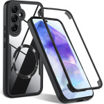 Techsuit - ColorVerse 360 MagSafe Series + Screen Protector - Samsung Galaxy S23 FE - Black